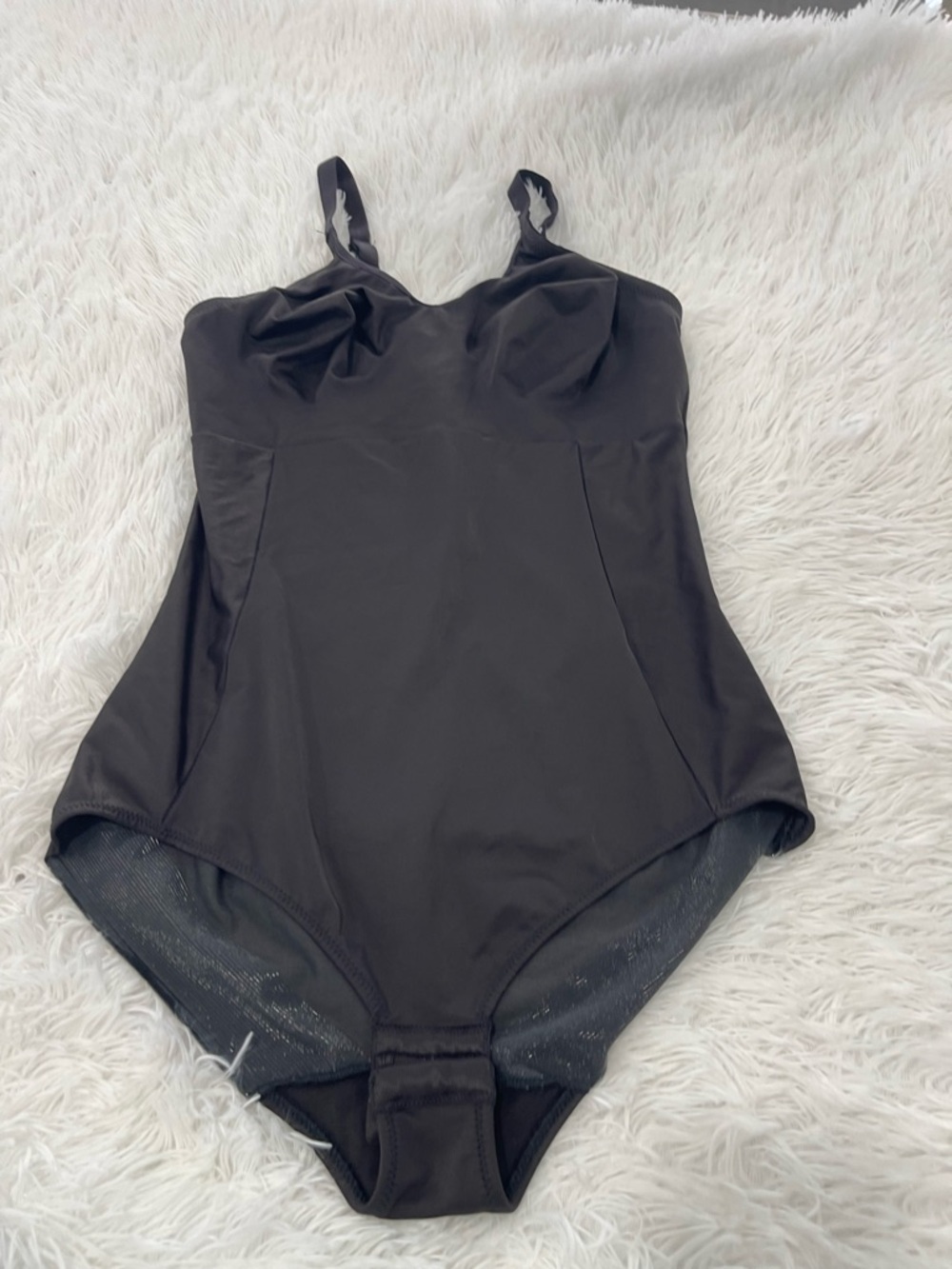 Cupid Black One-Piece Swimwear with Adjustable Straps